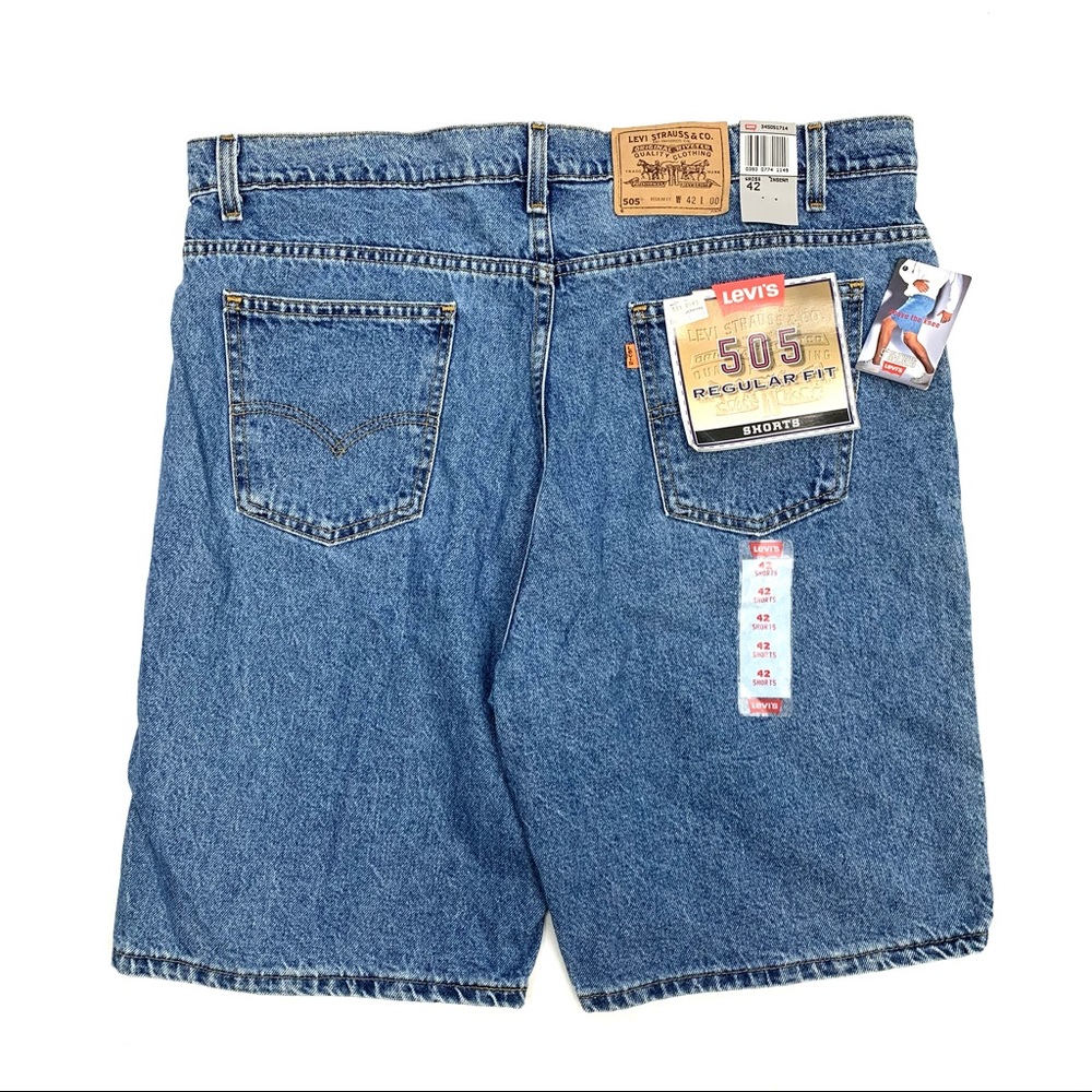 Levi’s Orange Tab 505 Jean Shorts Size 42 NWT
